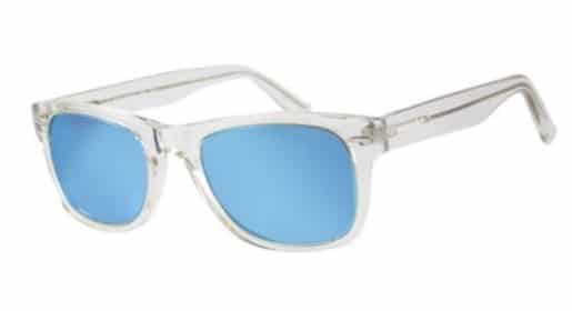 Gafas de sol transparentes tipo cristal azul polarizado - Optica Arenas